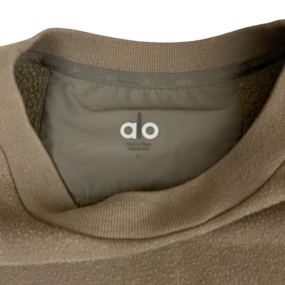 alo Yoga Men’s Transverse Mixed Media Pullover Large - Picture 5 of 11